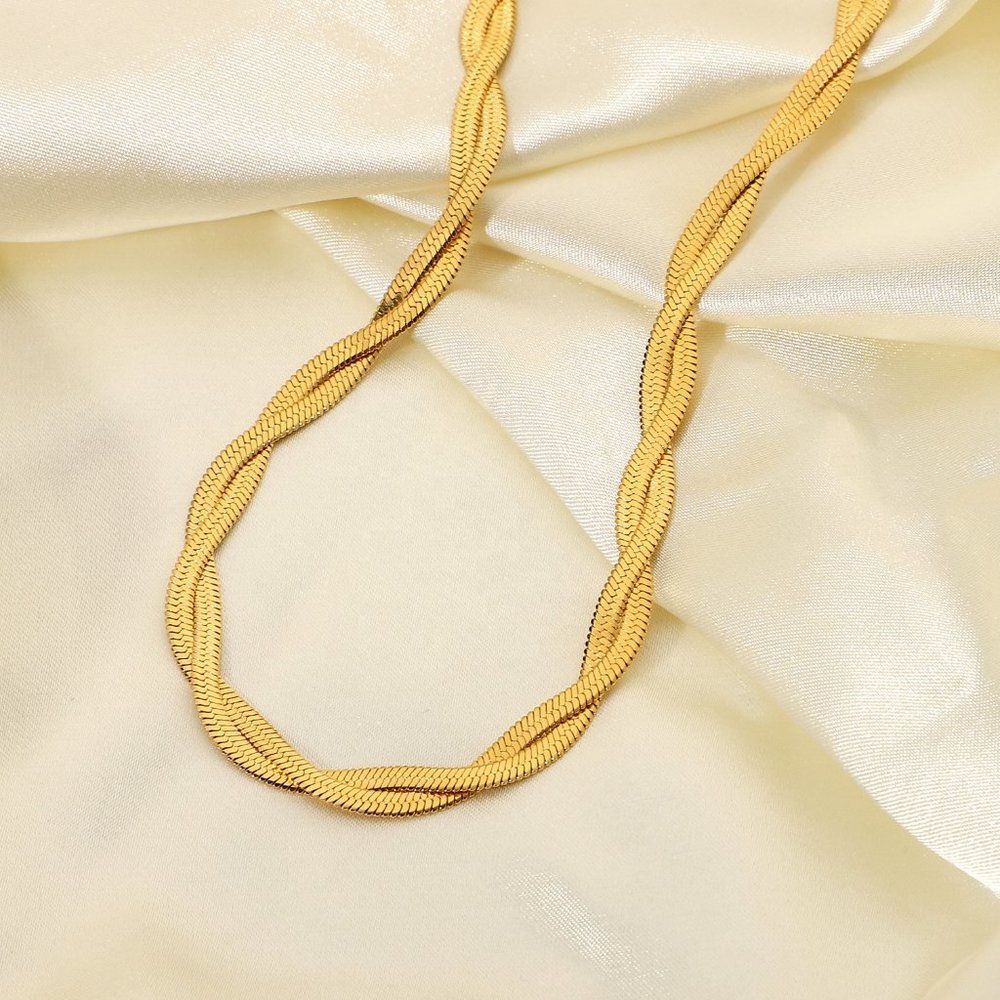 Elise Snake Necklace - Picture 3 of 7